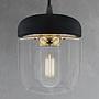 Подвесной светильник Acorn Black Brass Hanging Lamp With Black Cord