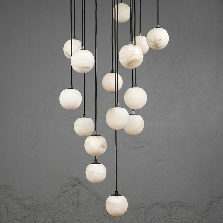 Люстра Галактика 19 планет Млечный Путь, S Galaxy 19 Milky Way Chandelier Small OZ