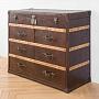 Комод-сундук Transatlantic Chest Large, Light Wood D