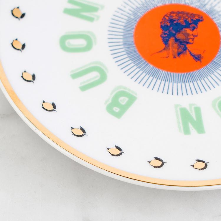 Тарелка для хлеба Хорошие воспоминания Давид Un Buon Ricordo Bread Plate David