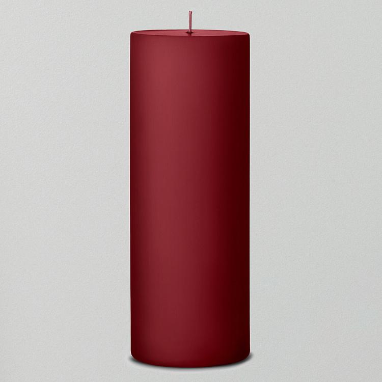 Парафиновая свеча столбовая матовая, M Pillar Candle Matt Medium