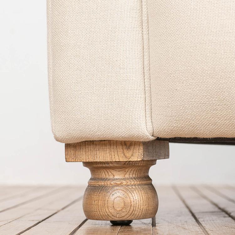 Двухместный льняной диван Вестминстер Классика Westminster Button 2 Seater Linen