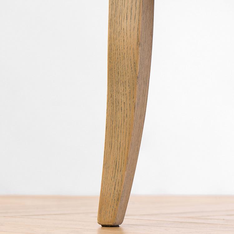 Стул Ньюпорт с подлокотниками, светлые ножки Newport Dining Chair, Oak Brown