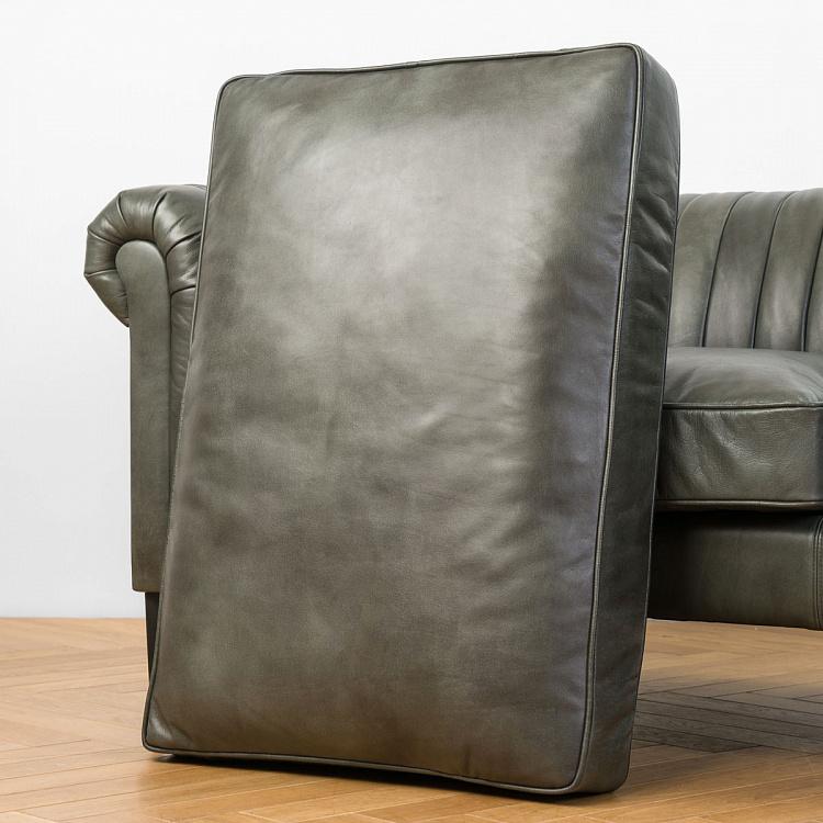 Трёхместный диван Вена Vienna 3 Seater, Black Matt Metal RM