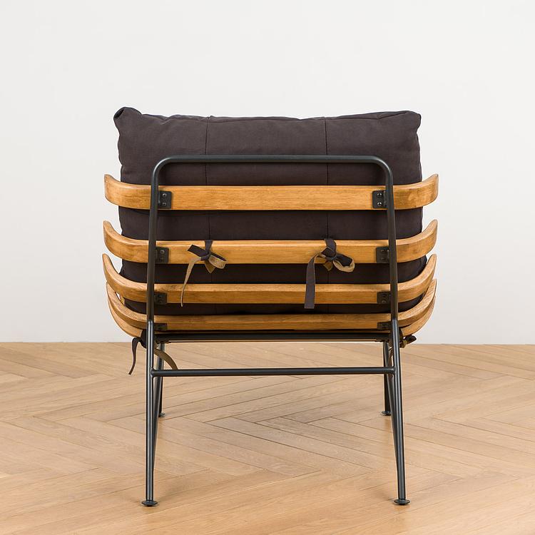 Кресло Капри Capri Armchair, Black Matt Metal RM