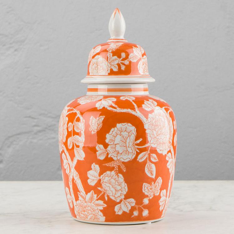 Ваза с крышкой Цветущий сад Jardin Lidded Vase