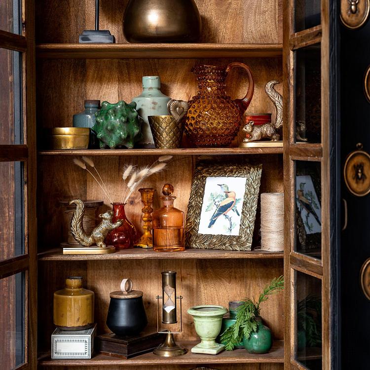 Набор из двух держателей для книг Золотистые белки Bookend Golden Squirrels