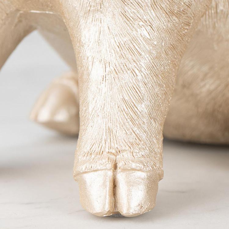 Копилка Золотой поросёнок Piggy Bank Rose Gold