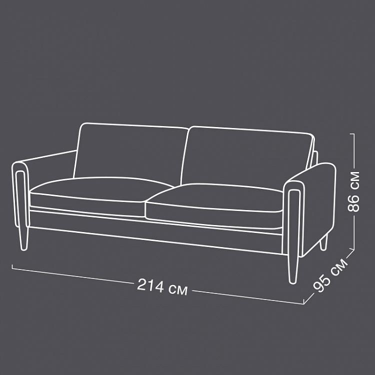 Трёхместный диван Белфаст Belfast 3 Seater RM