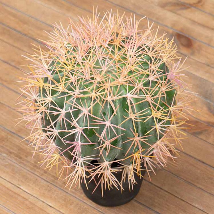 Искусственный кактус Баррель 27 см Barrel Cactus 27 cm