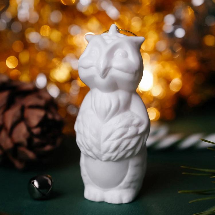 Коллекционная ёлочная игрушка Совёнок Owlet Collectible Toy 9,5 cm