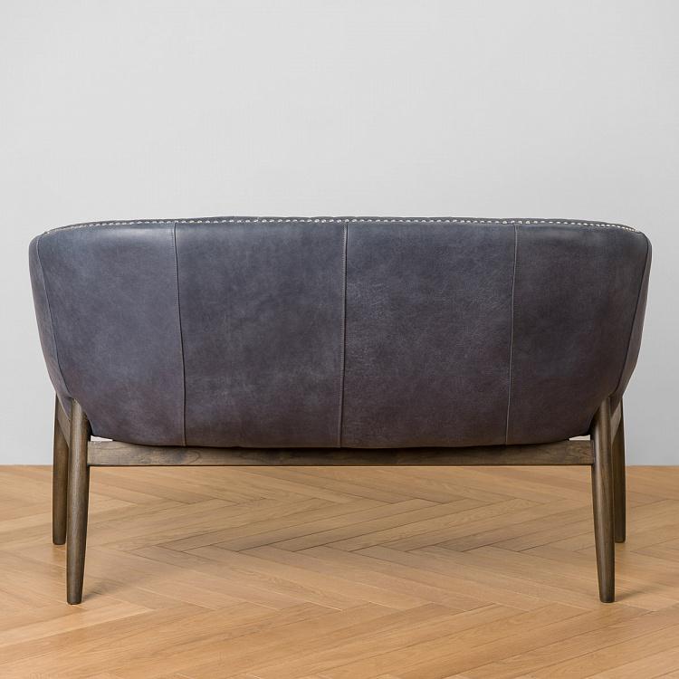 Двухместный диван Жюли, ножки цвета тёмный ясень Julie 2 Seater, Ash Brown