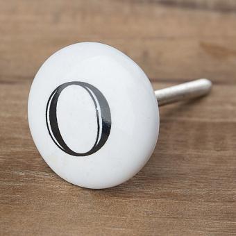 Alphabet Knob O