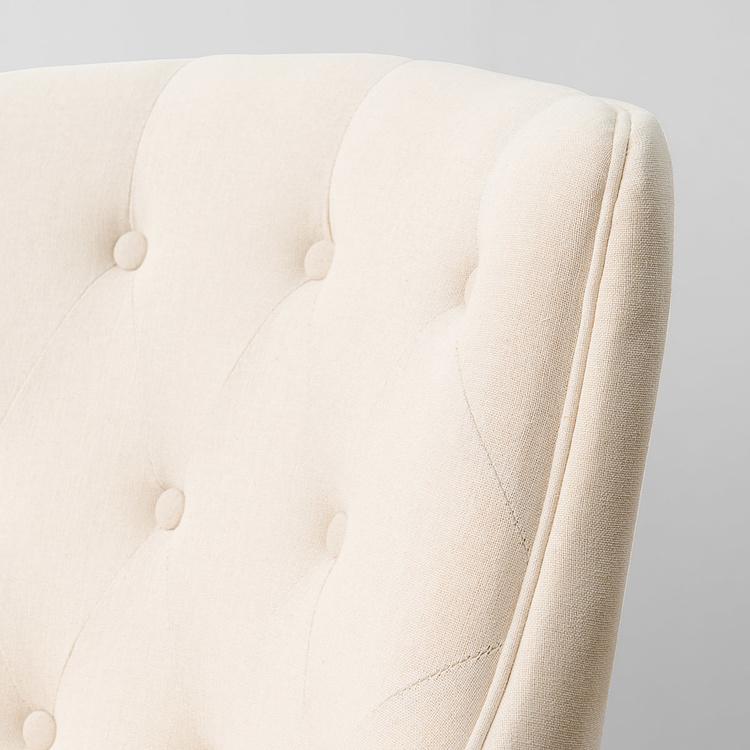 Кресло Маттео, тёмные ножки Matteo Armchair, Ash Dark Brown