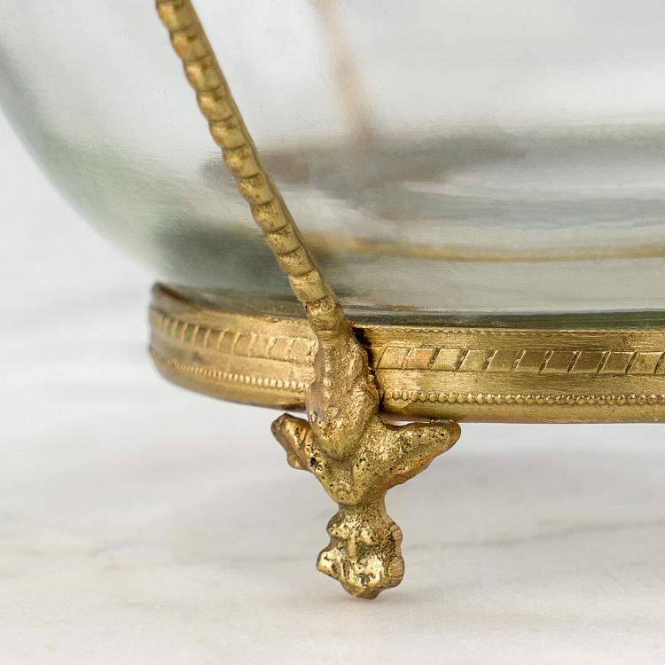 Подсвечник Стрекоза Dragonfly Glass Bowl