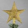 Верхушка на ёлку Star Tree Topper Gold With Rhinestones 49 cm