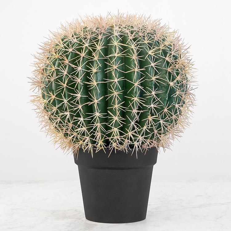 Искусственный кактус Баррель 47 см Barrel Cactus 47 cm