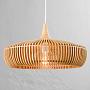 Подвесной светильник Clava Dine Wood With White Cord
