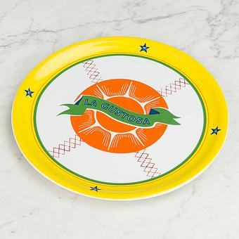 Bel Paese Pizza Plate La Gustosa