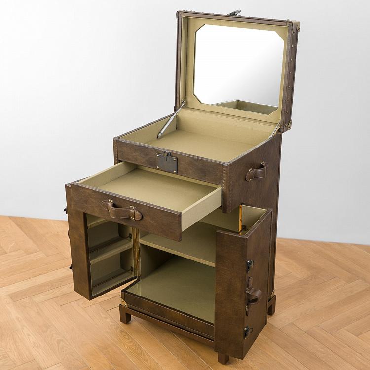 Барный шкаф-сундук Вояж Voyage Chest Sideboard RM