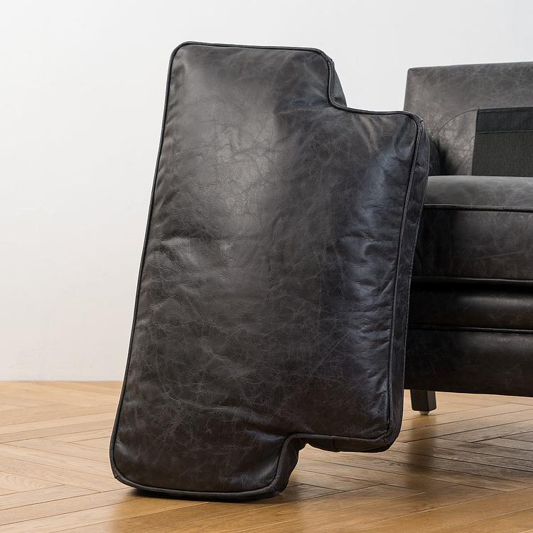 Кресло Джон, чёрные ножки John Armchair, Black Wood D