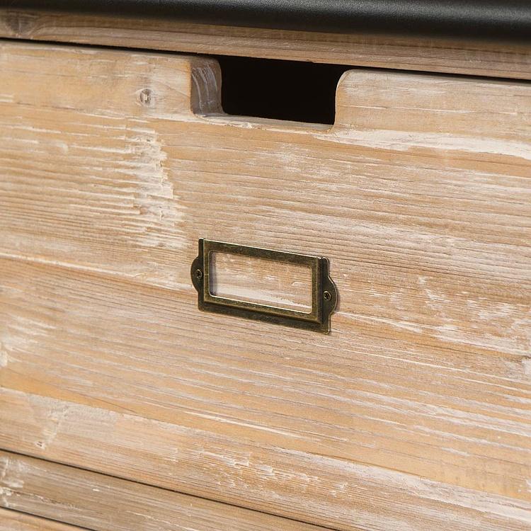 Тумба с раковиной и раздвижной дверью Карелия Karelia Single Vanity With Sliding Door DB