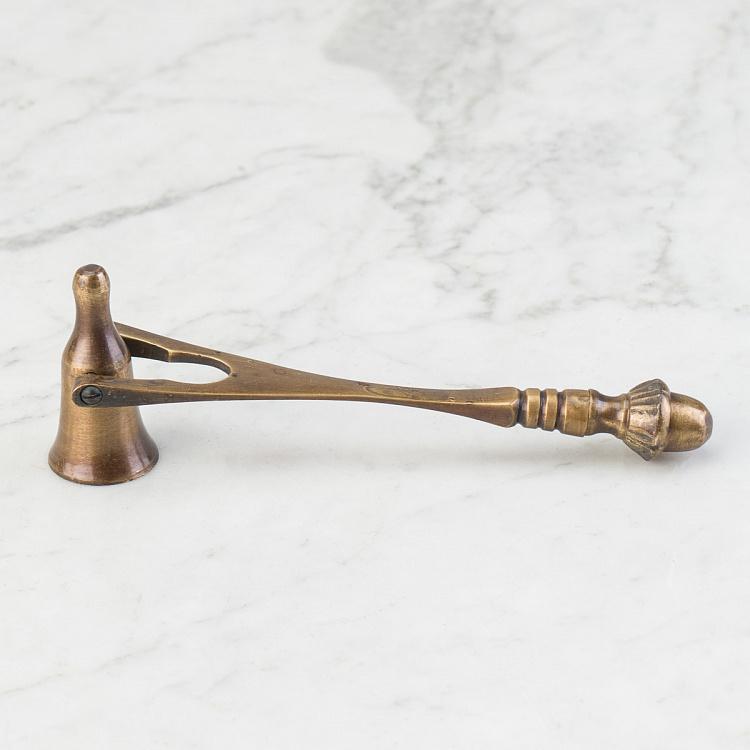 Тушитель для свечи Античная патина Candle Snuffer Antique Patina