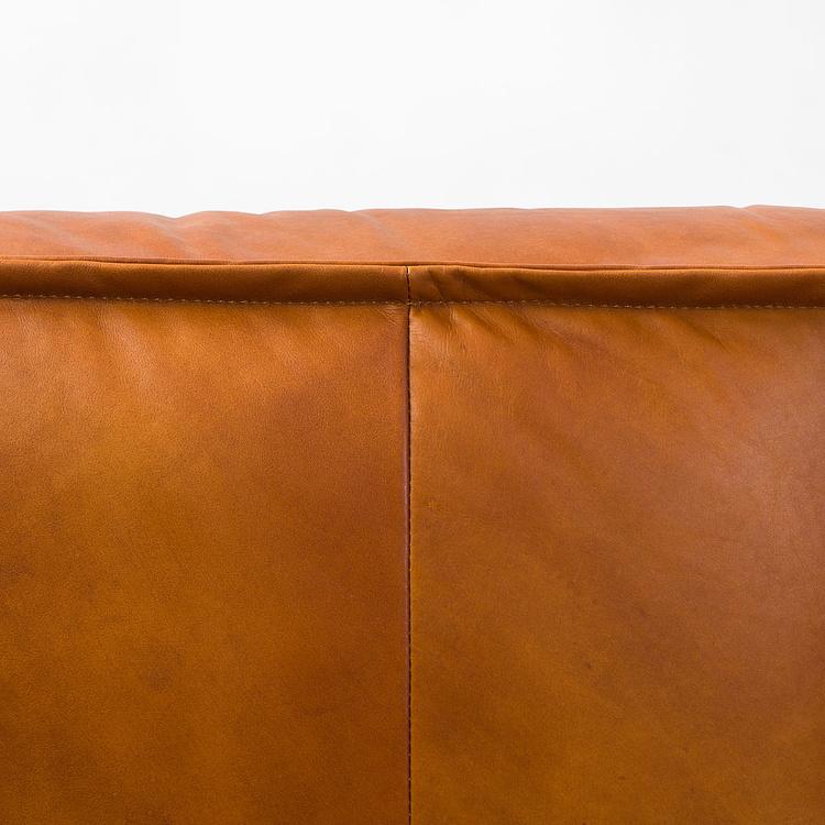 Трёхместный диван Севилья, красно-коричневые ножки Sevilla 3 Seater, Red Brown Wood D