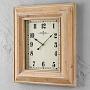 Настенные часы Rectangular Pine Clock