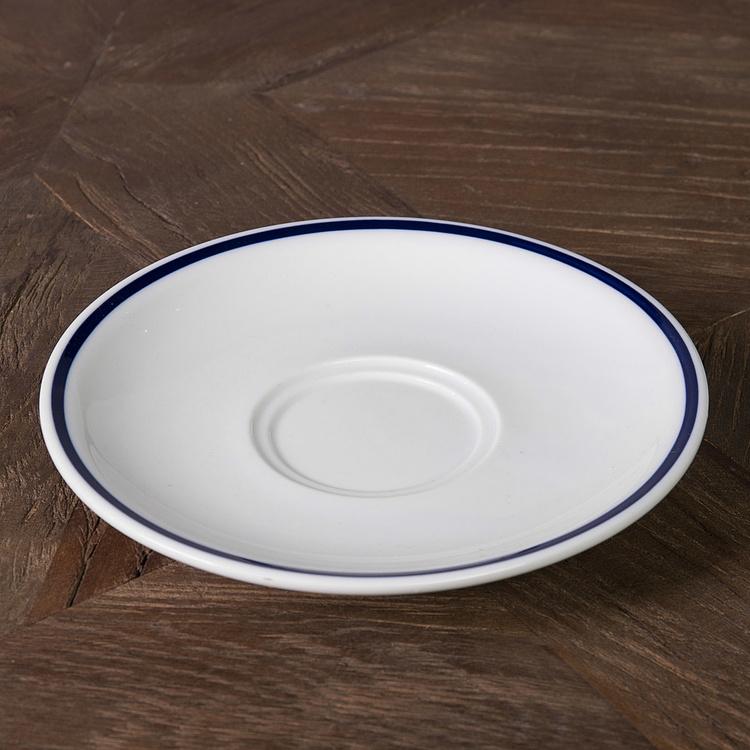 Чайная пара Синяя полоска Filo Blue Tea Cup And Saucer