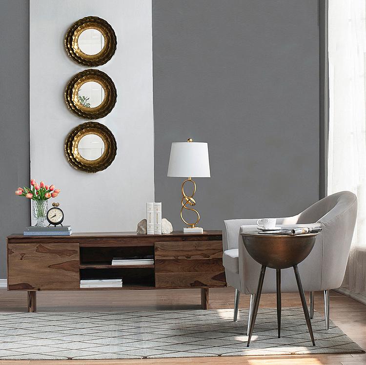 Круглое зеркало Эшлин Ashlyn Round Mirror