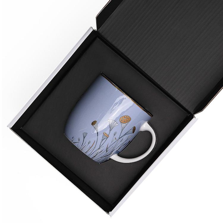 Голубая кружка с леопардом Африка Africa Cup Leopard Blue