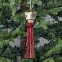 Новогодняя подвеска Mirror Pendant With Tassel Red 25 cm