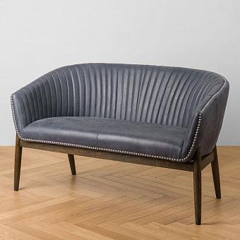 Julie 2 Seater, Ash Brown