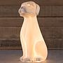 Настольная лампа Porcelain Table Lamp Dog