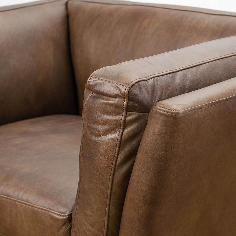 Кресло Линкольн, серо-коричневые ножки Lincoln 1 Seater, Truffle Grey Oak PF