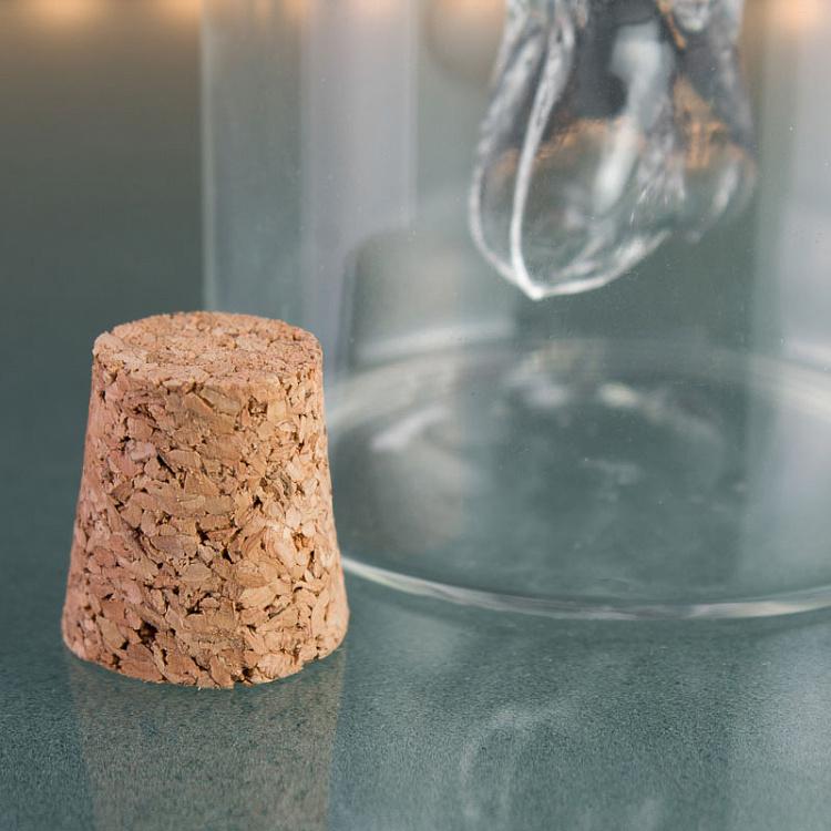 Стеклянная бутылка с рыбкой для масла и уксуса Oil And Vinegar With Fish In Glass