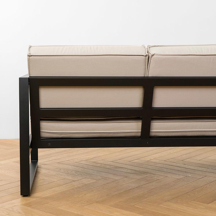 Трёхместный садовый диван Этика Ethic 3 Seater, Black