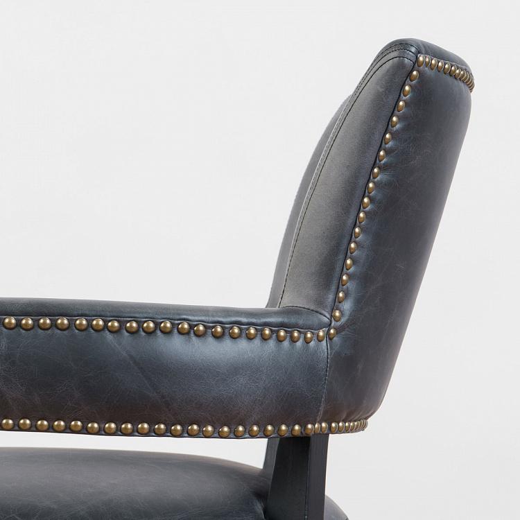 Стул Ньюпорт с подлокотниками, чёрные ножки Newport Dining Chair, Oak Black