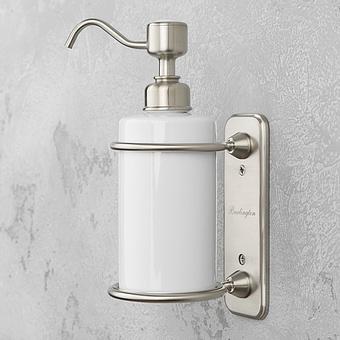 Single Soap Dispenser Brushed Nickel