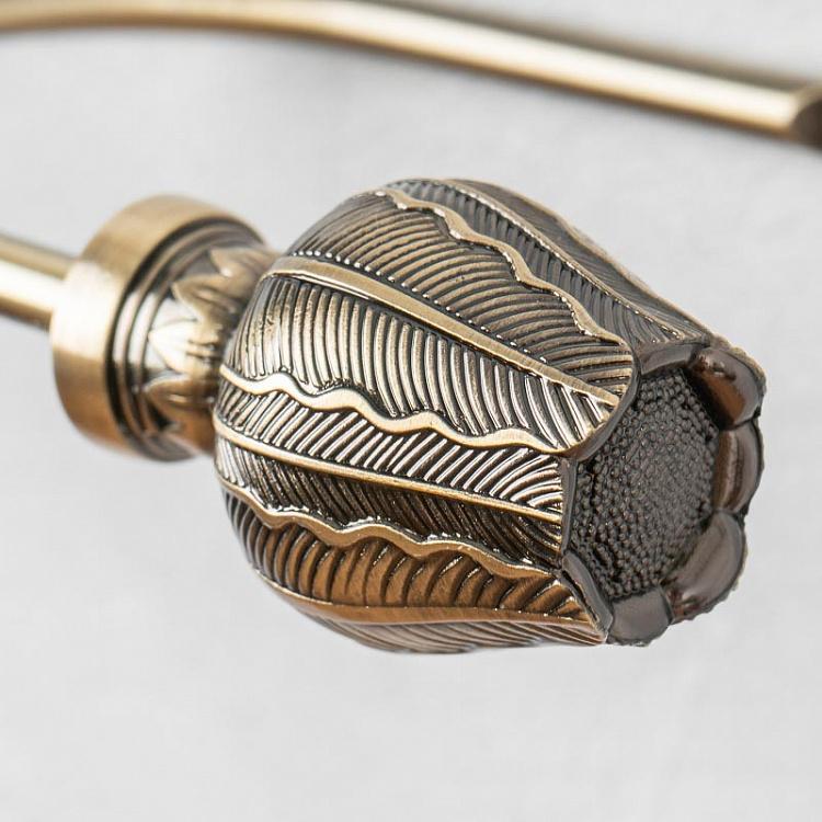 Держатель для шторы Ост Тюльпан бронза Ost Tulip Curtains Holder Bronze