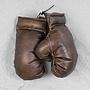 Кожаные боксёрские перчатки Boxing Gloves RM