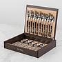 Набор из 24-х столовых приборов Set Of 24 Cutlery Pieces Ellade Wooden Box