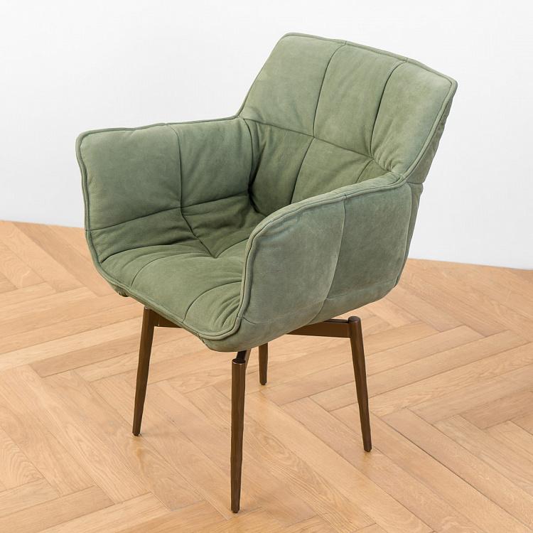Кресло Центр, латунные ножки Center Armchair, Hammer Brass RM