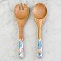 Набор из 2-х салатных ложек Set Of 2 Salad Servers Coral Mango Wood