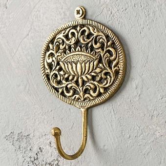 Benaras Solid Brass Boho Hook