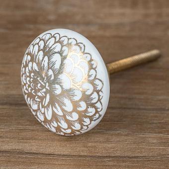 Golden Flowers 3 Knob