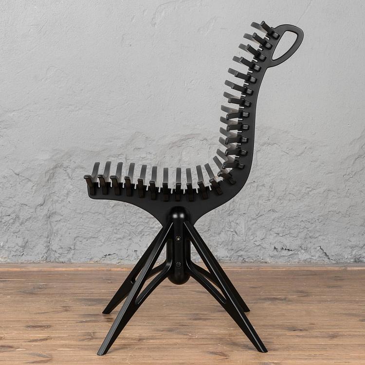 Чёрный стул Скелетон Skeleton Chair Black