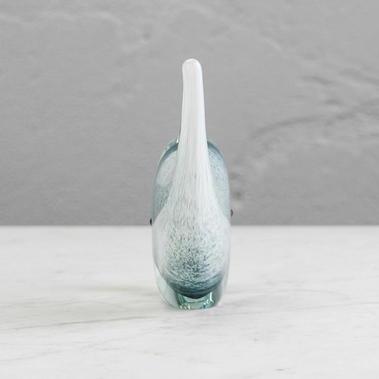 Пресс-папье Серый кит Glass Paperweight Grey Whale