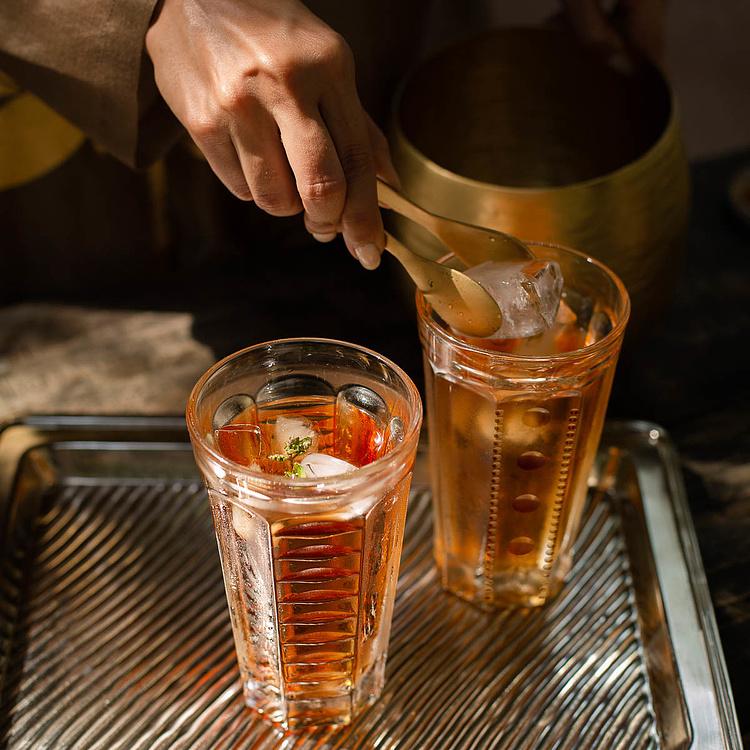 Высокий стакан для коктейля Сага Миндаль Saga Long Drink Amande